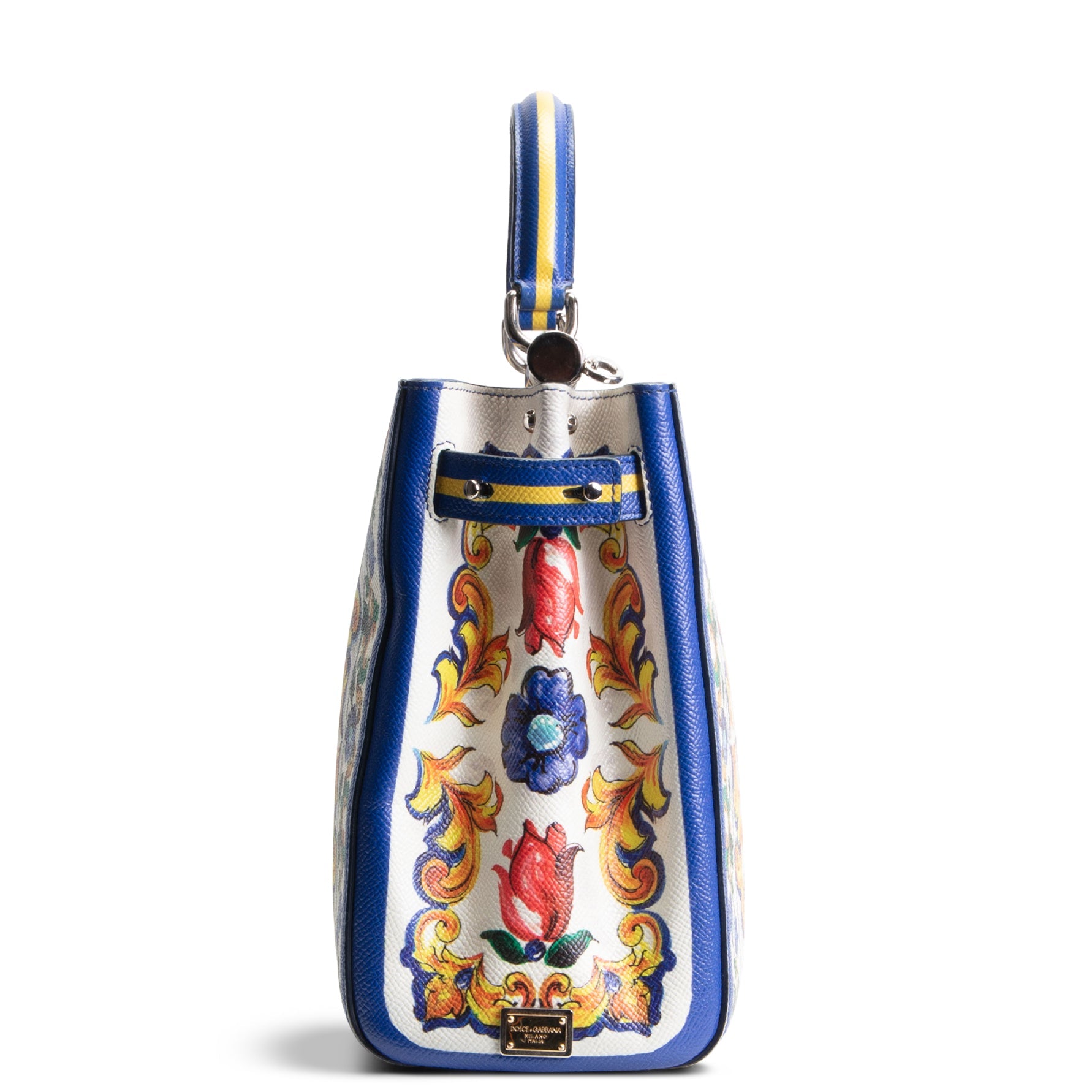 DOLCE & GABBANA Majolica Sicily Shopper Tote