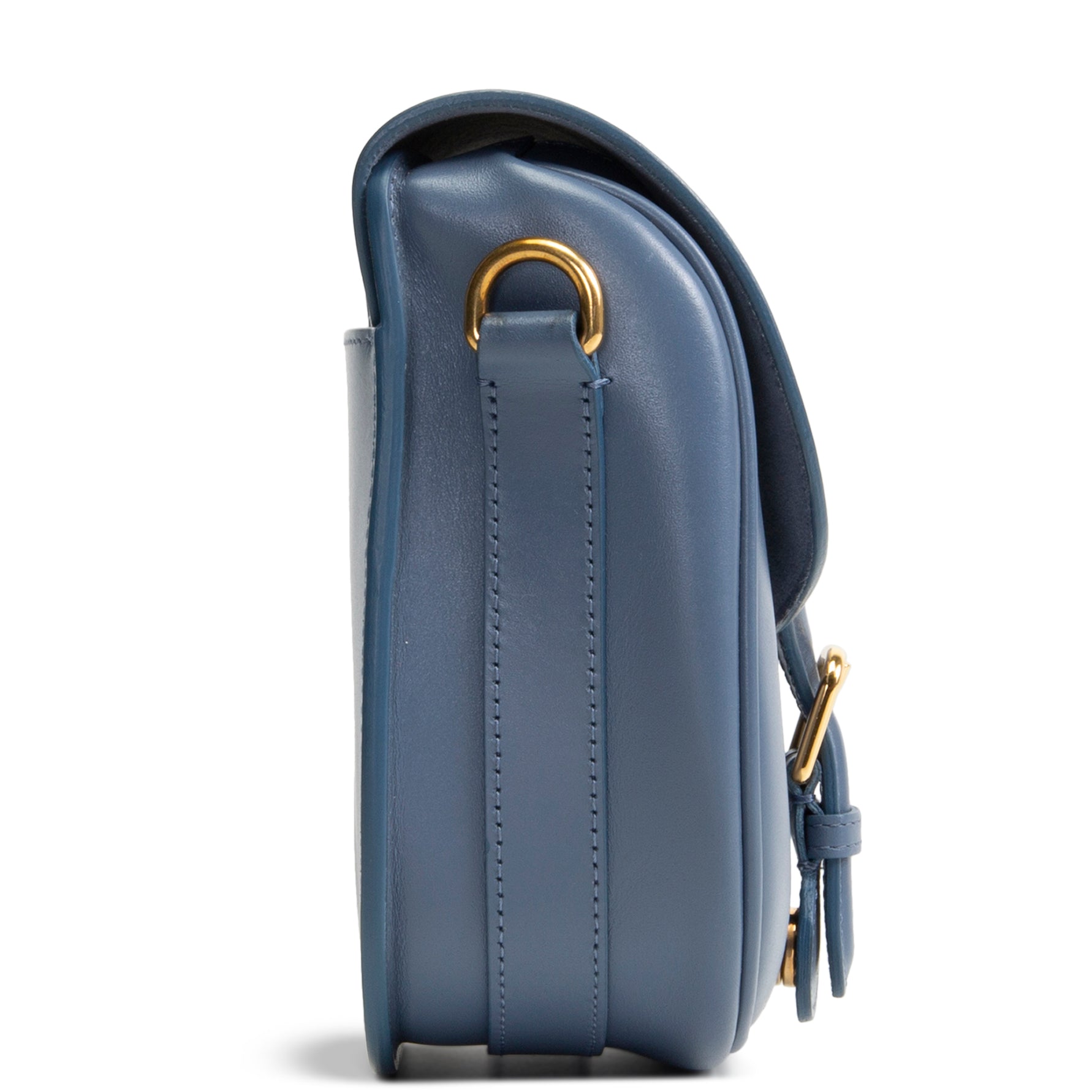 DIOR Bobby Medium Flap Bag - Denim Blue
