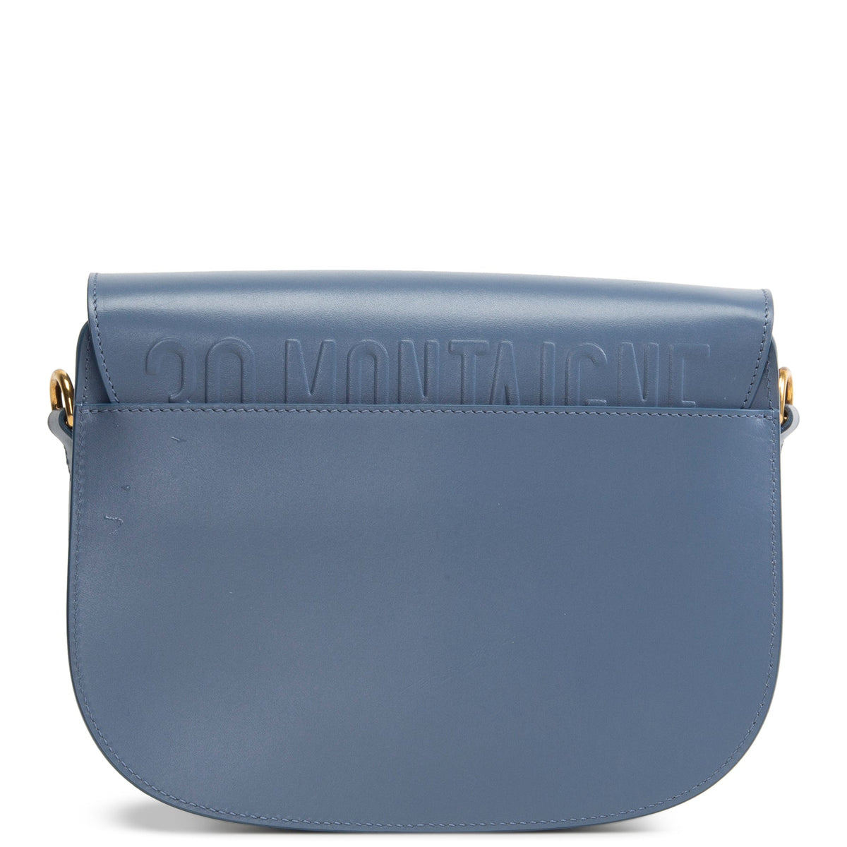 DIOR Bobby Medium Flap Bag - Denim Blue