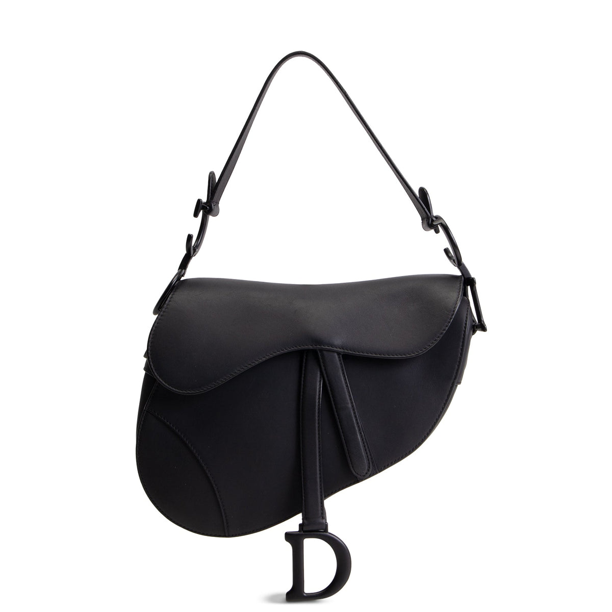 DIOR Leather Matte Saddle Bag OUTLET FINAL SALE