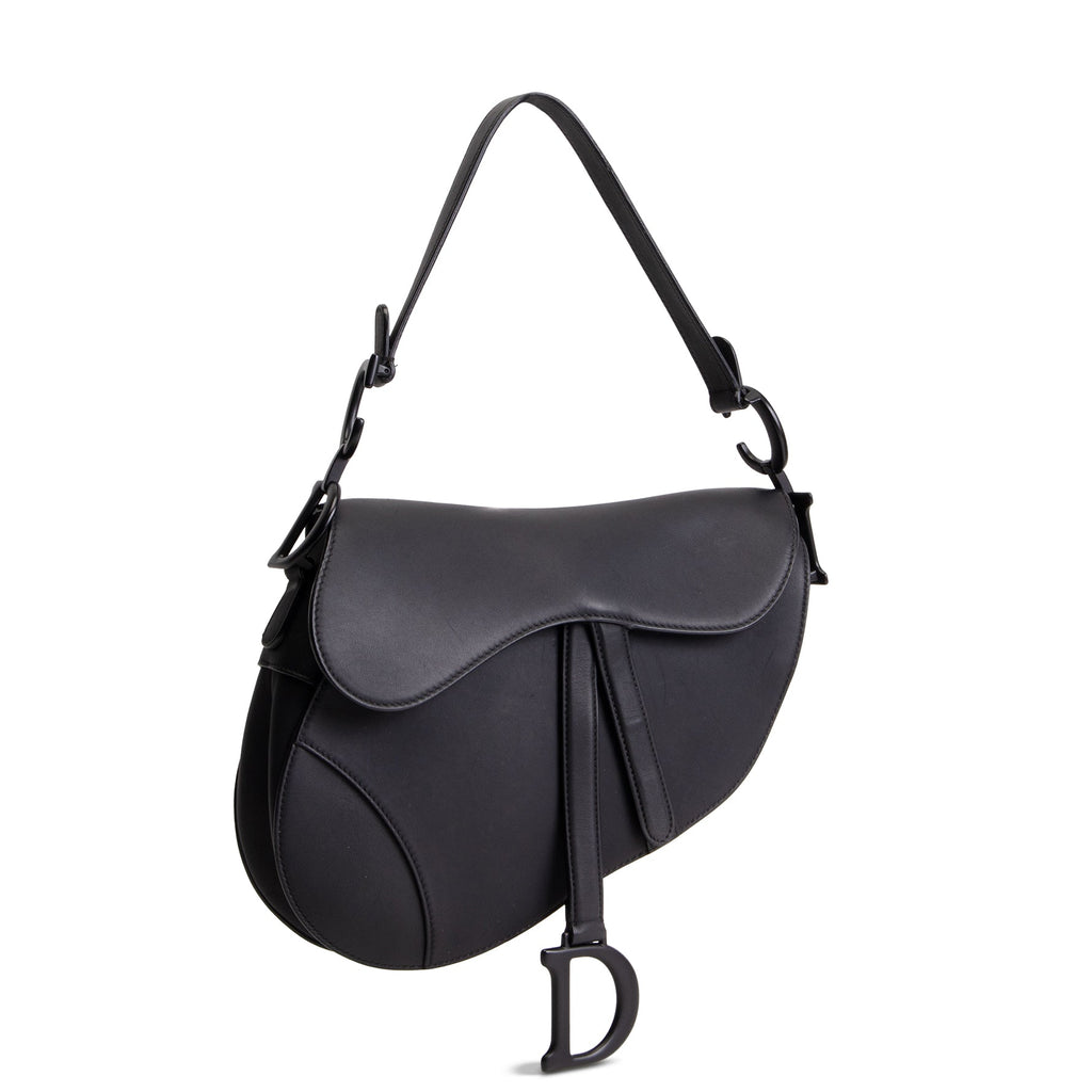 DIOR Leather Matte Saddle Bag OUTLET FINAL SALE