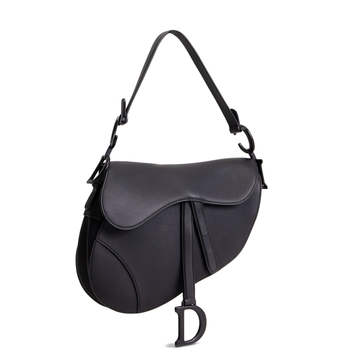 DIOR Leather Matte Saddle Bag OUTLET FINAL SALE