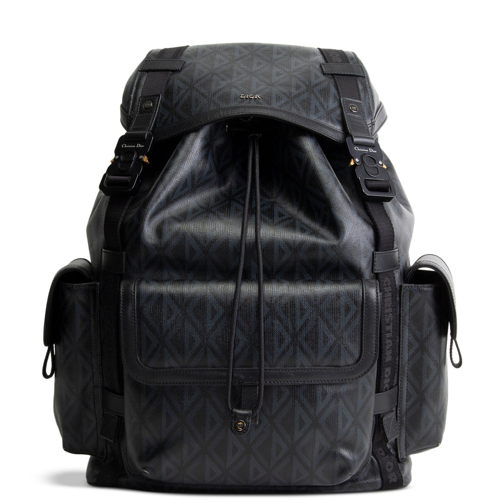 DIOR Men Hit The Road Backpack - CD Diamond Canvas