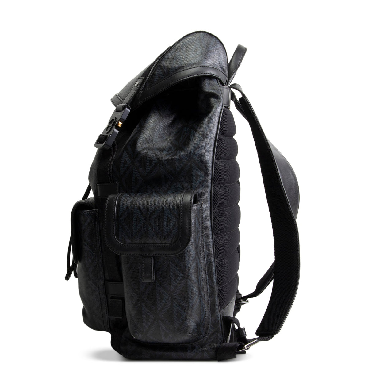 DIOR Men Hit The Road Backpack - CD Diamond Canvas