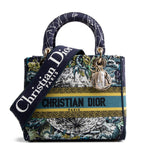 DIOR Canvas D-Lite Lady Dior Bag