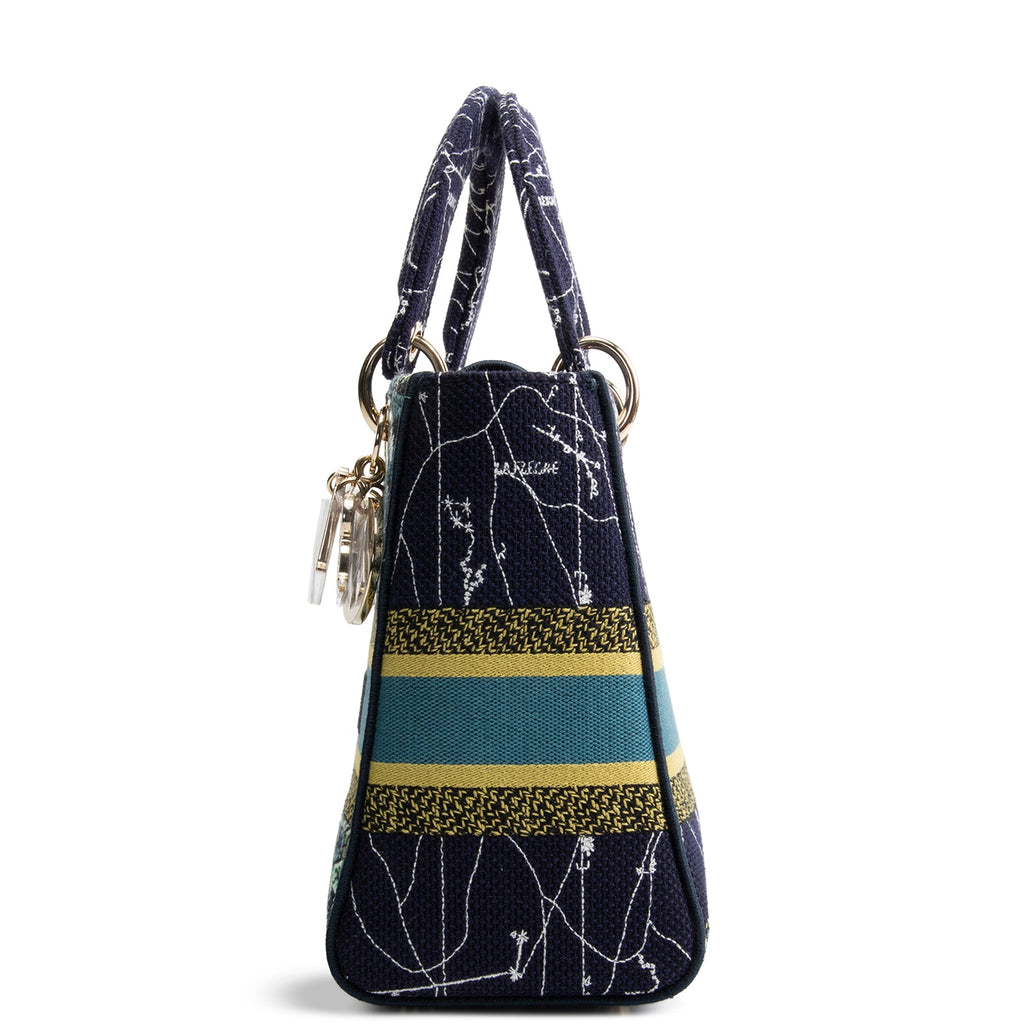 DIOR Canvas D-Lite Lady Dior Bag