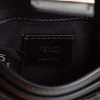 FENDI Zucca Micro Flat Baguette Card Holder - Black