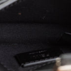 FENDI Zucca Micro Flat Baguette Card Holder - Black