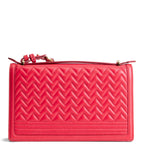 FERRAGAMO Quilted Leather Bag - Red