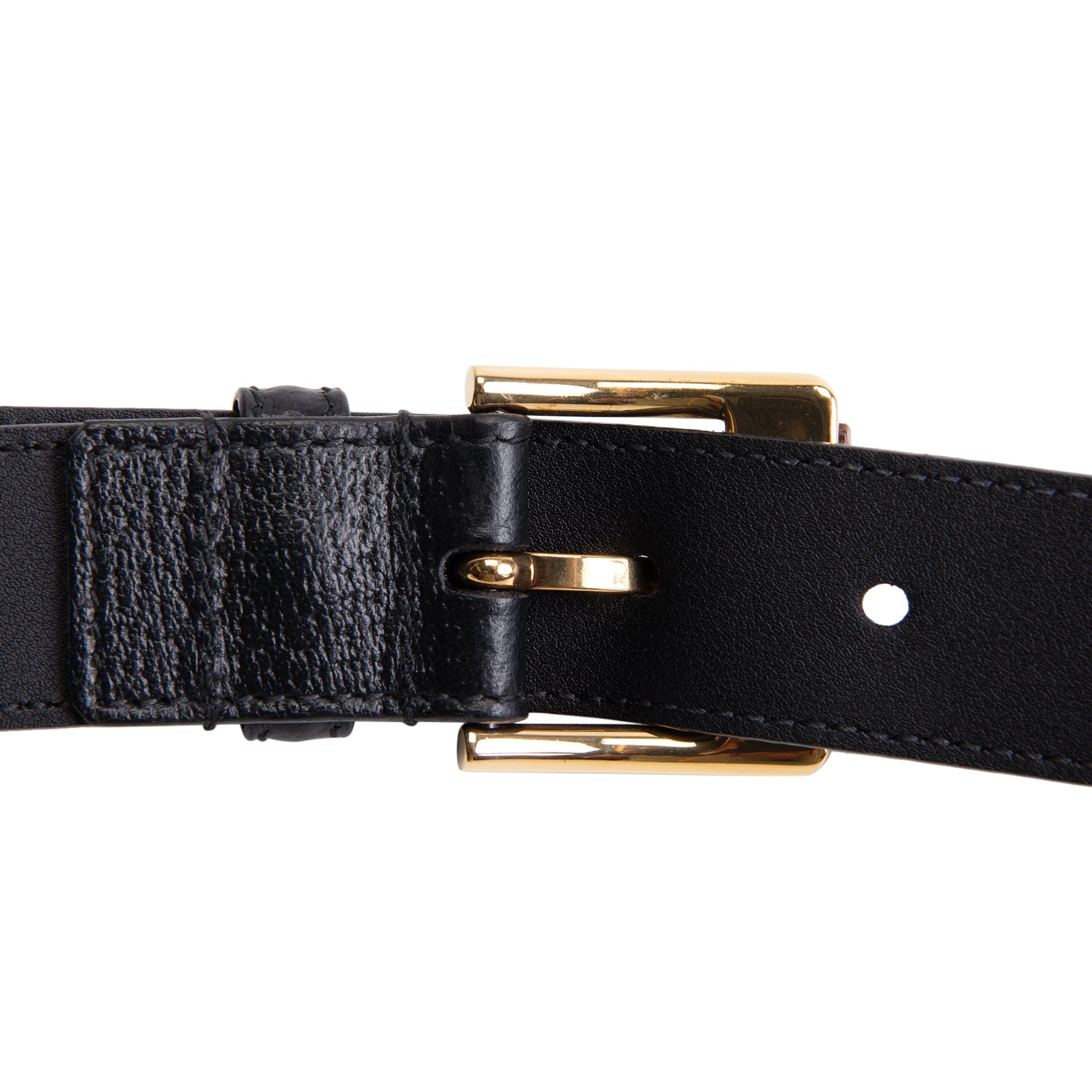 GUCCI Bamboo Leather Belt