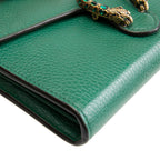 GUCCI Dionysus Chain Wallet w/ Crystals - Leather
