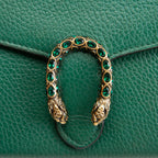 GUCCI Dionysus Chain Wallet w/ Crystals - Leather