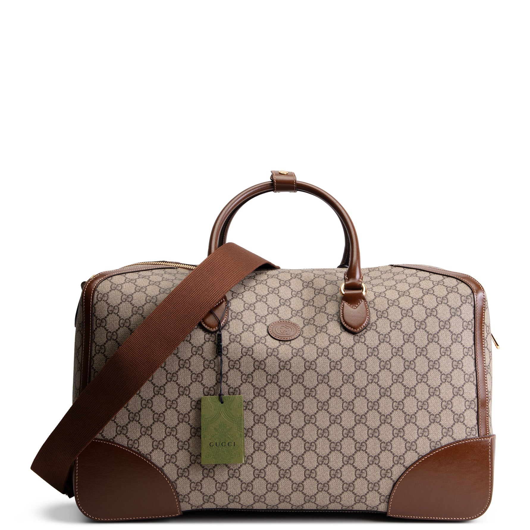 GUCCI GG Supreme Interlocking G Duffle Bag