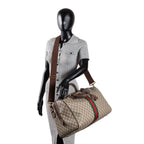 GUCCI GG Supreme Ophidia Medium Duffle Bag