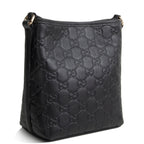 GUCCI Guccissima Bucket Nano Crossbody - Black