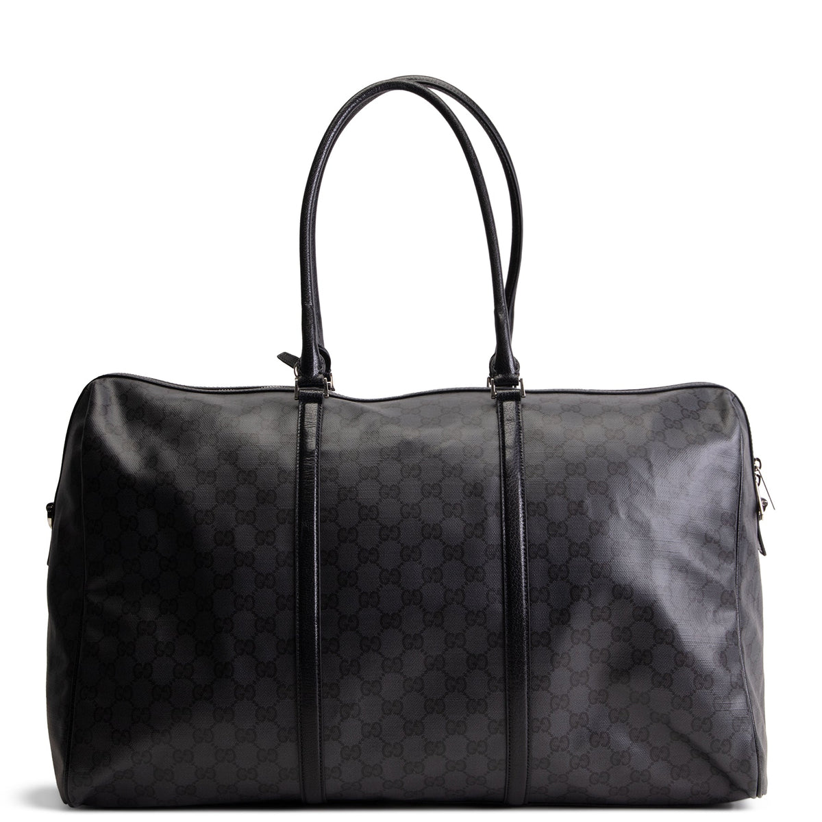 GUCCI GG Supreme "Essence Classic" Large Duffle Bag - Black
