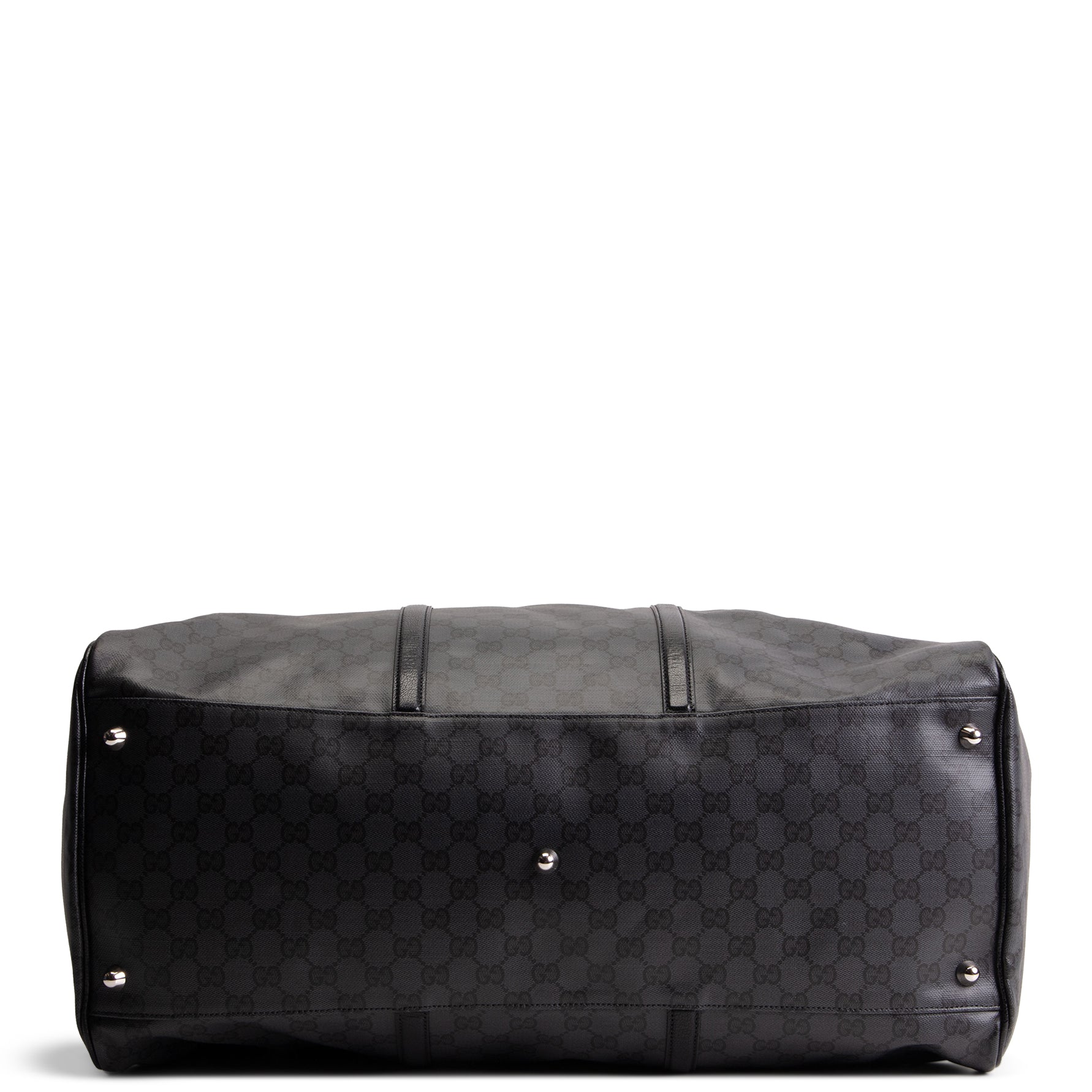 GUCCI GG Supreme "Essence Classic" Large Duffle Bag - Black