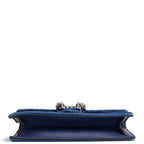 GUCCI Velvet Dionysus Crystal Super Mini - Blue OUTLET FINAL SALE