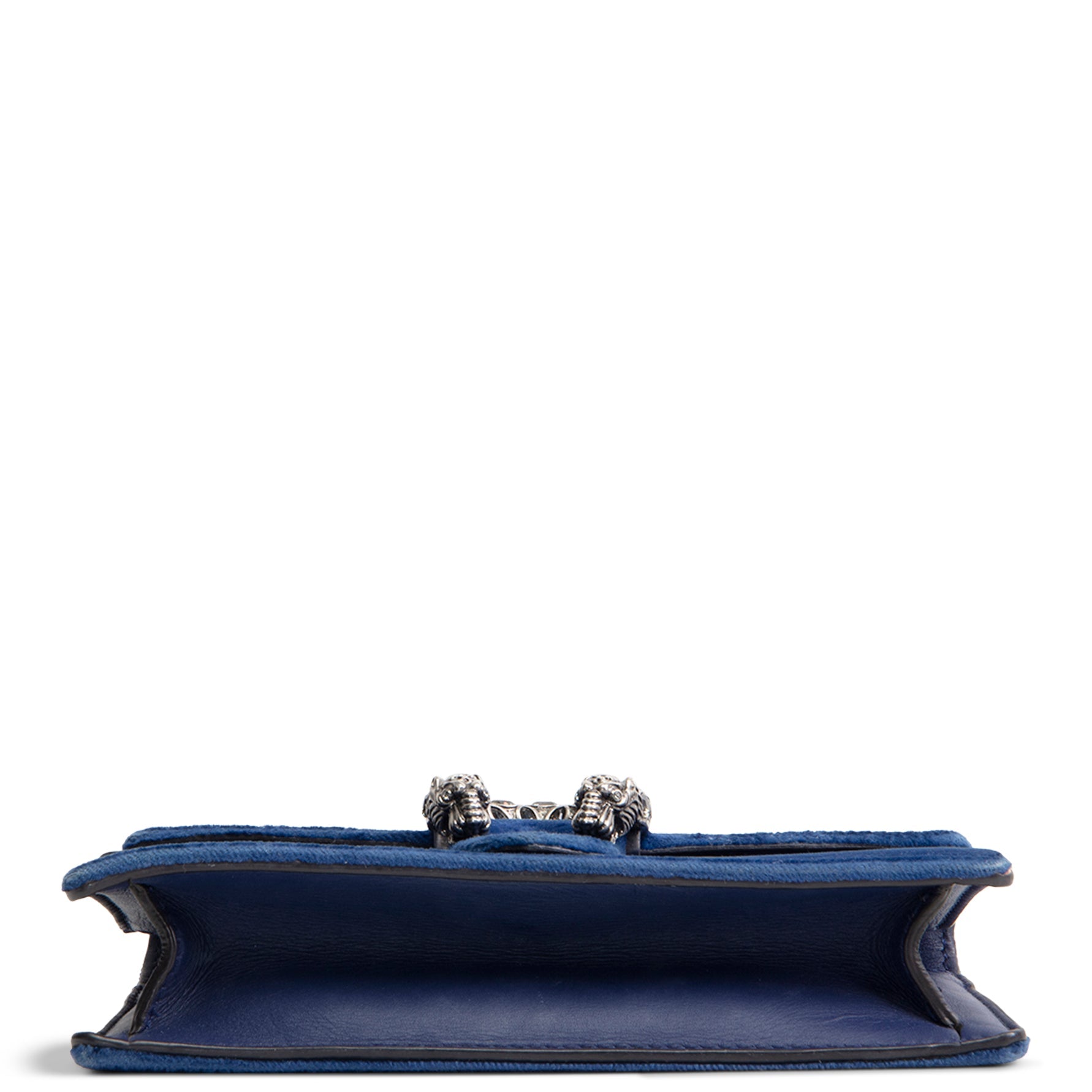 GUCCI Velvet Dionysus Crystal Super Mini - Blue OUTLET FINAL SALE