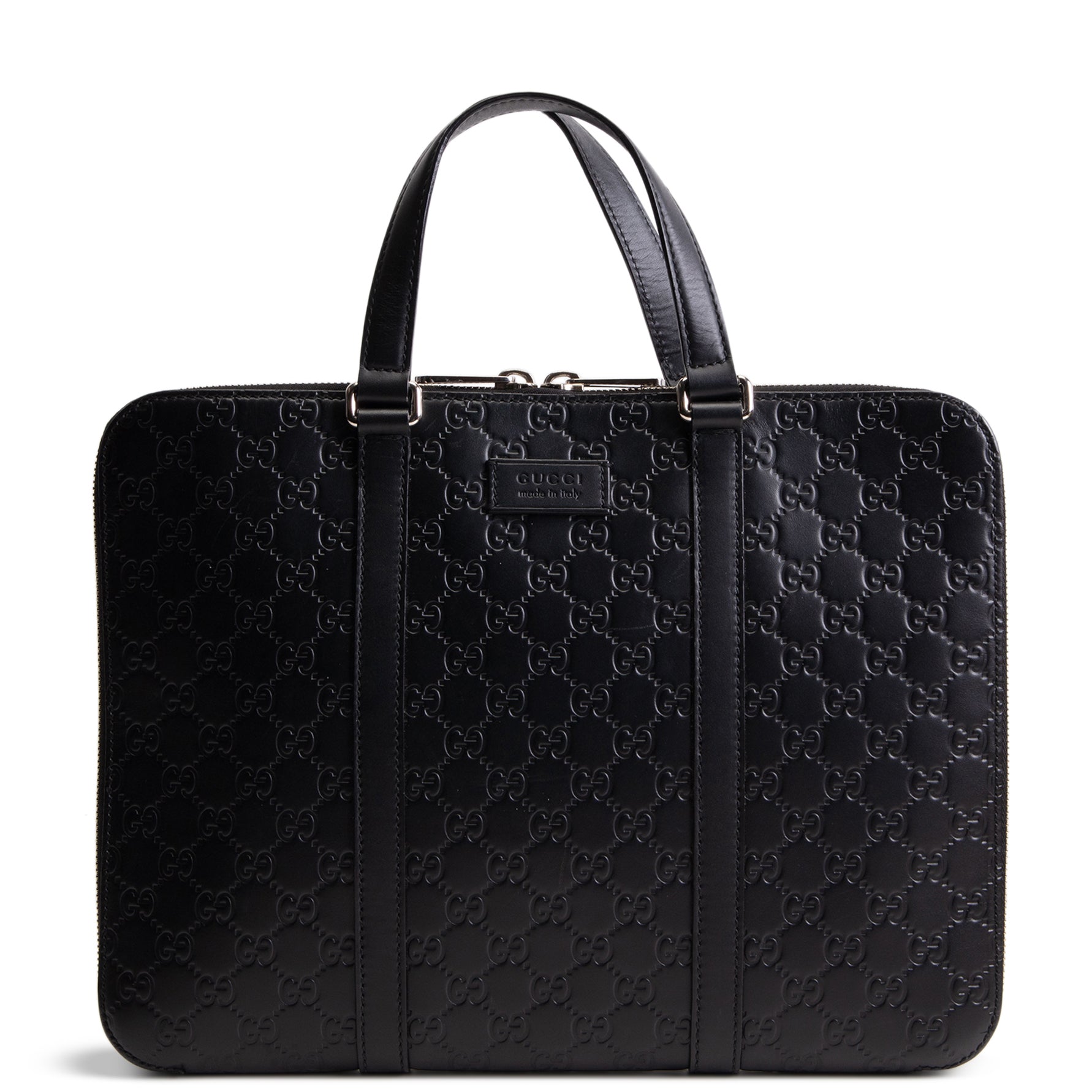 GUCCI Guccissima Laptop Case - Black