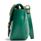 GUCCI GG Marmont Small Shoulder Bag - Green