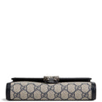 GUCCI GG Supreme Dionysus Chain Wallet - Navy