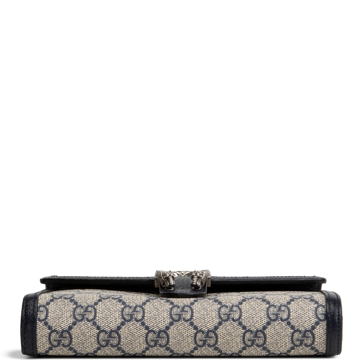 GUCCI GG Supreme Dionysus Chain Wallet - Navy