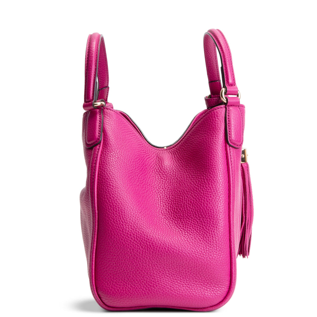 GUCCI Small Soho Shoulder Bag - Magenta