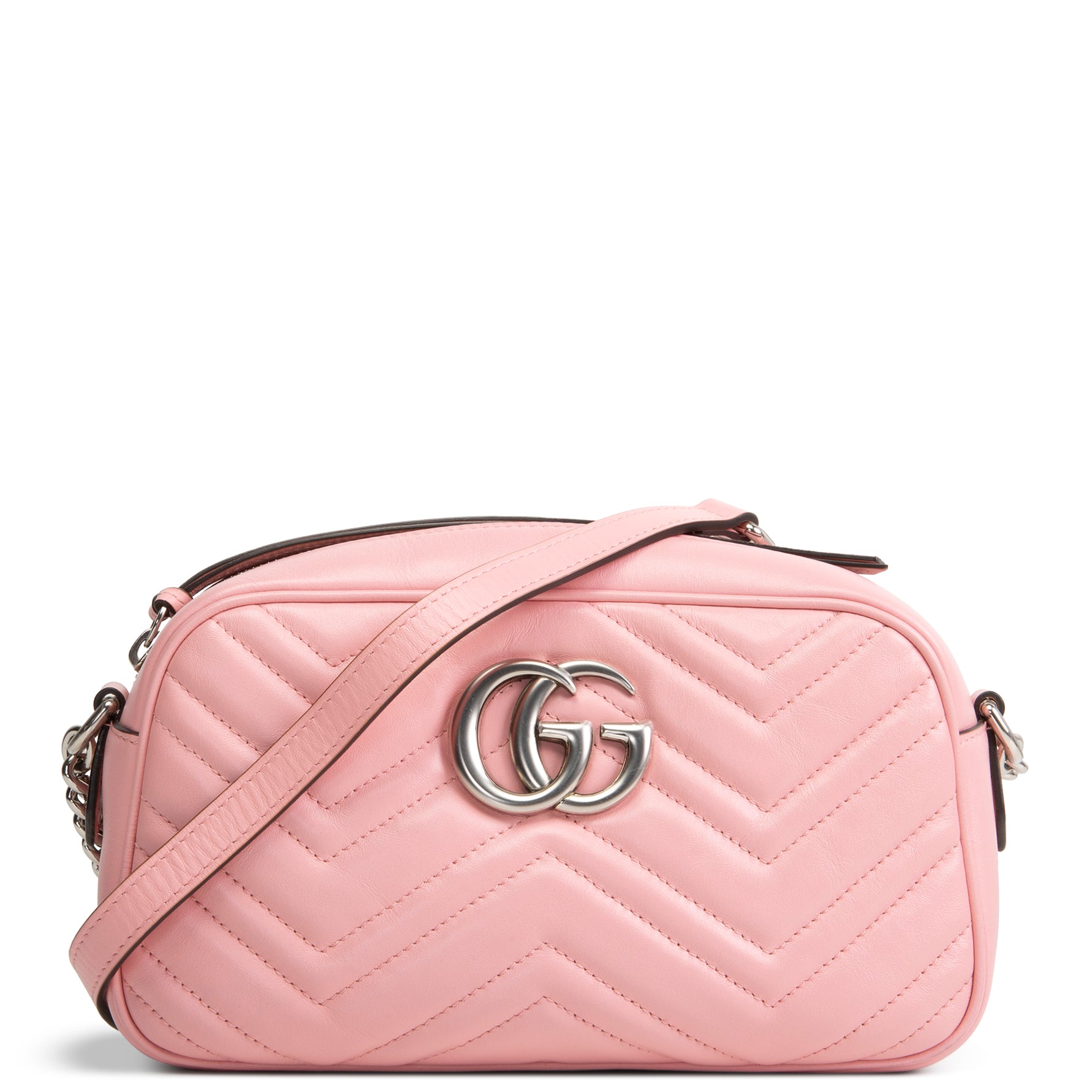 GUCCI GG Marmont Small Camera Bag - Pink