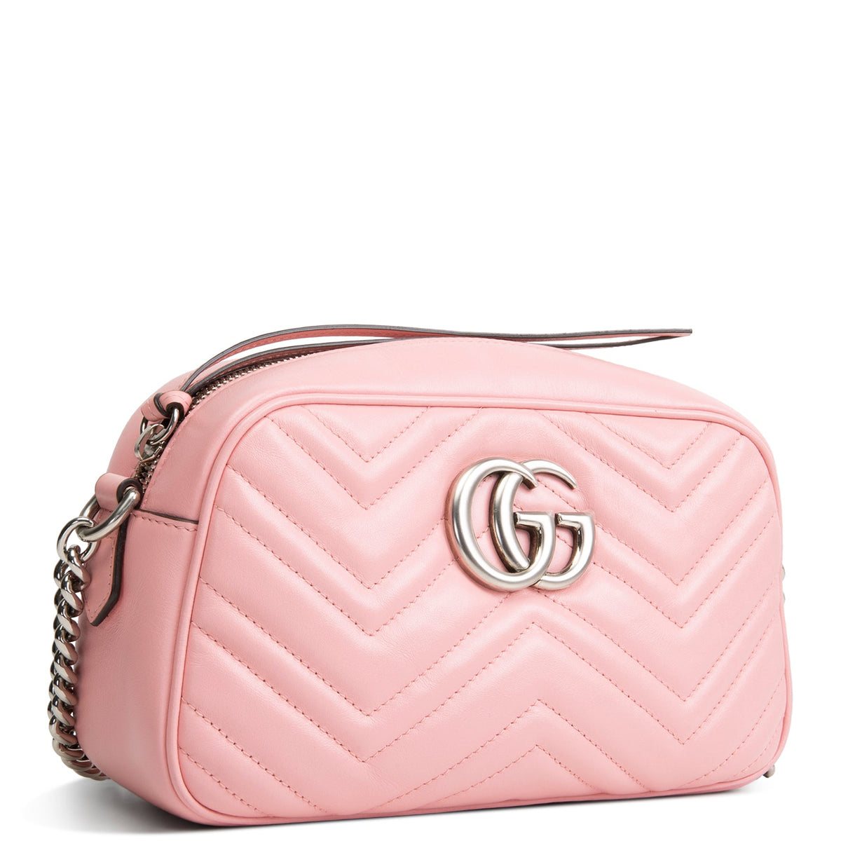 GUCCI GG Marmont Small Camera Bag - Pink