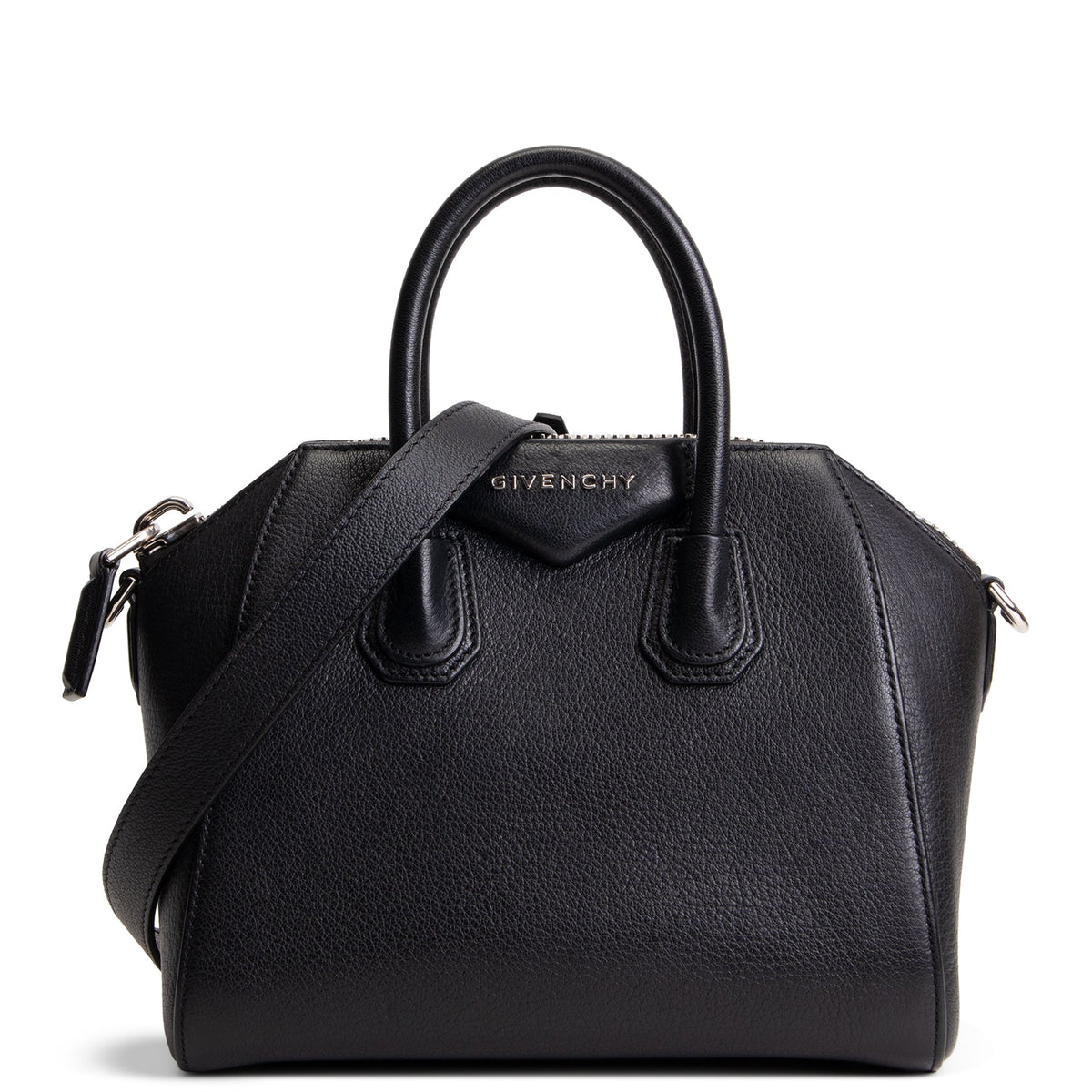GIVENCHY Mini Antigona Shoulder Bag - Black