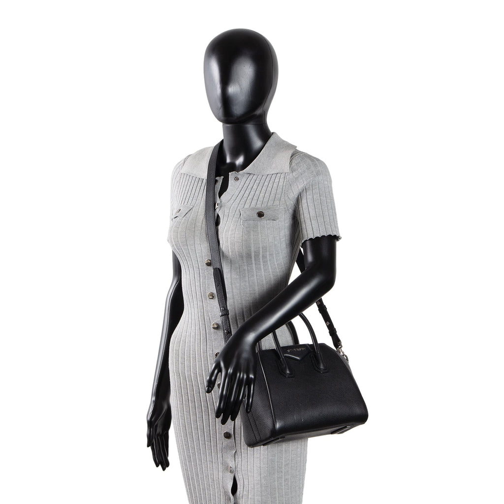 GIVENCHY Mini Antigona Shoulder Bag - Black