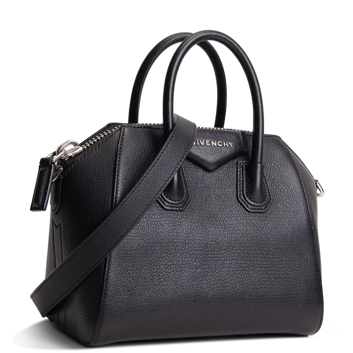 GIVENCHY Mini Antigona Shoulder Bag - Black