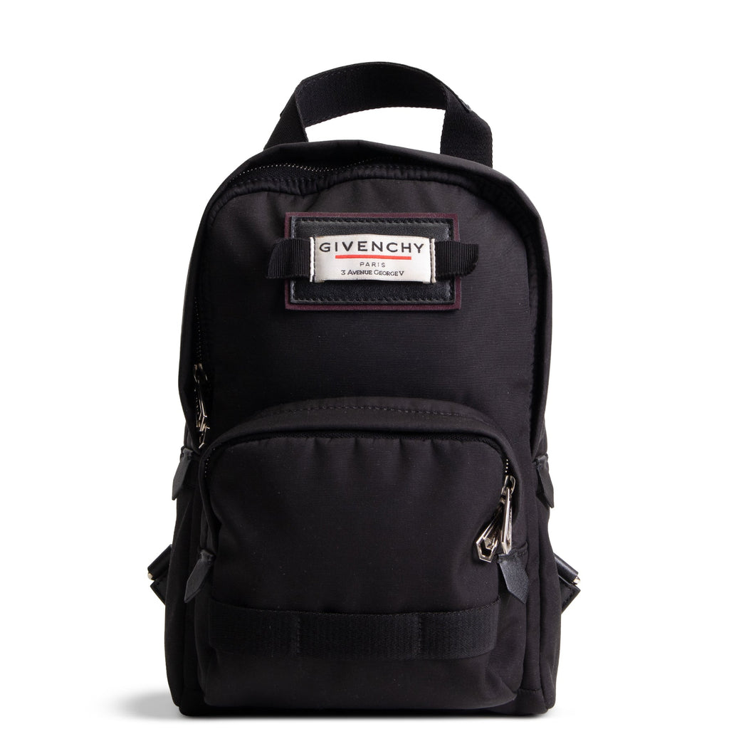 GIVENCHY Nylon Downtown Sling Bag - Black