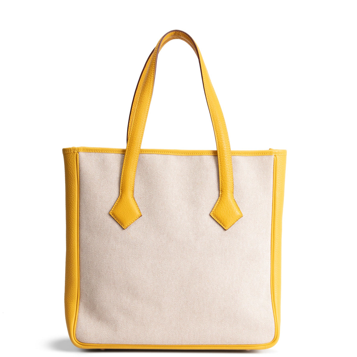 HERMES Toile Victoria II Cabas Tote 35 - Soleil
