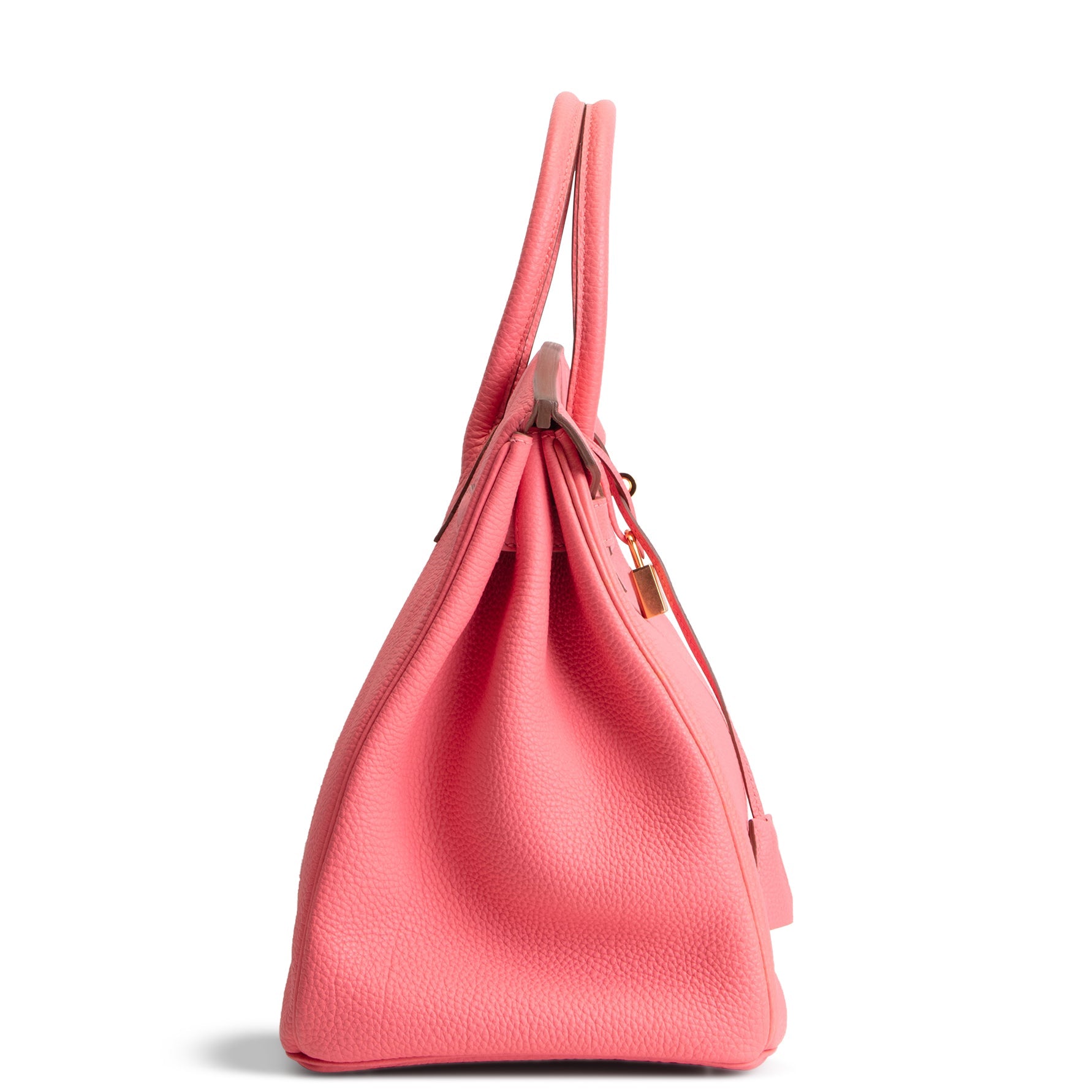 HERMES Birkin 35 Togo - Rose Lipstick w/ Gold Hardware