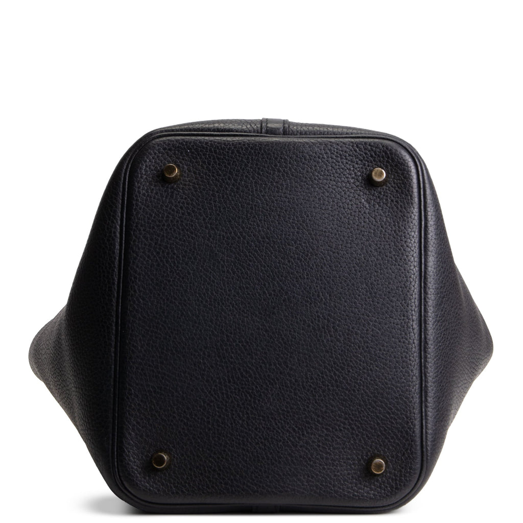 HERMES Clemence Picotin Lock 22 - Black/ Noir