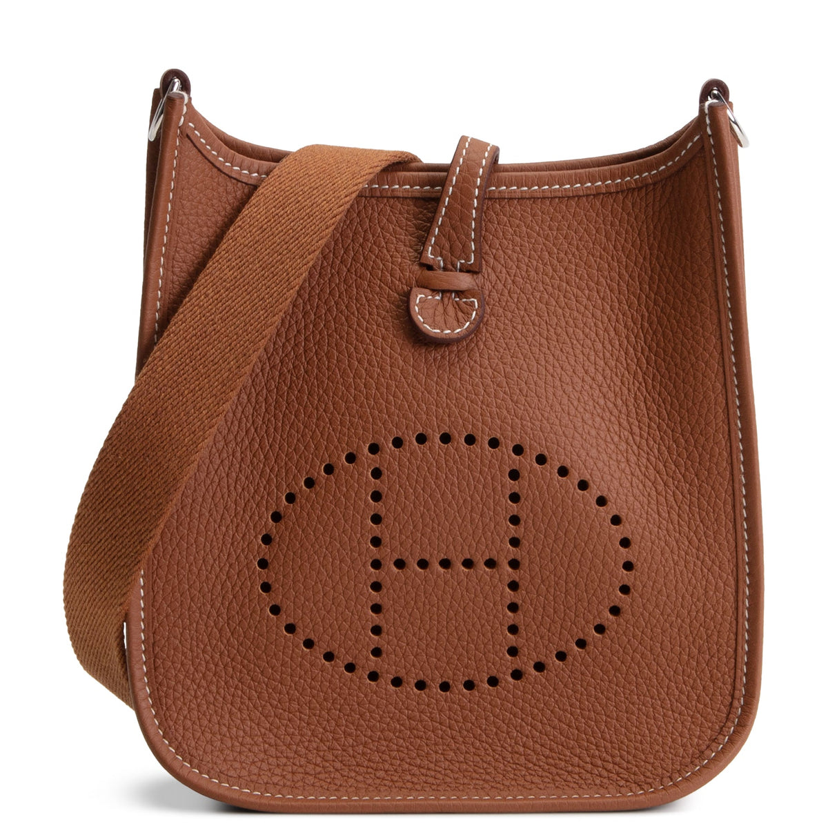 HERMES Evelyne TPM Clemence - Gold w/ Gold Hardware