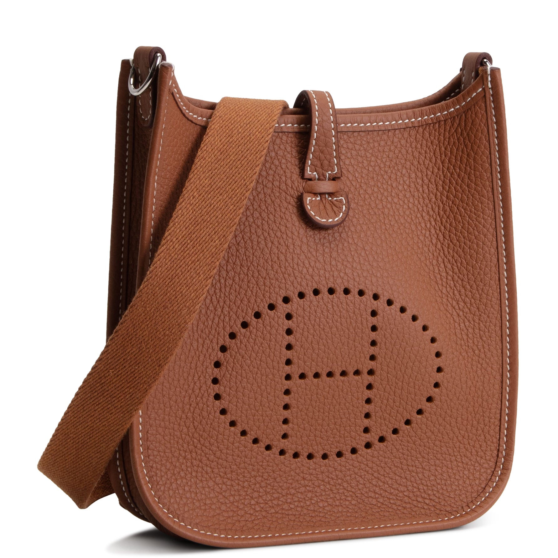 HERMES Evelyne TPM Clemence - Gold w/ Gold Hardware