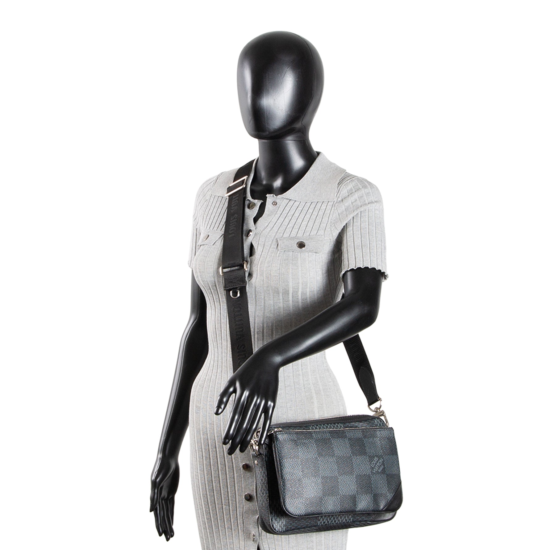 LOUIS VUITTON Damier Graphite Messenger Bag