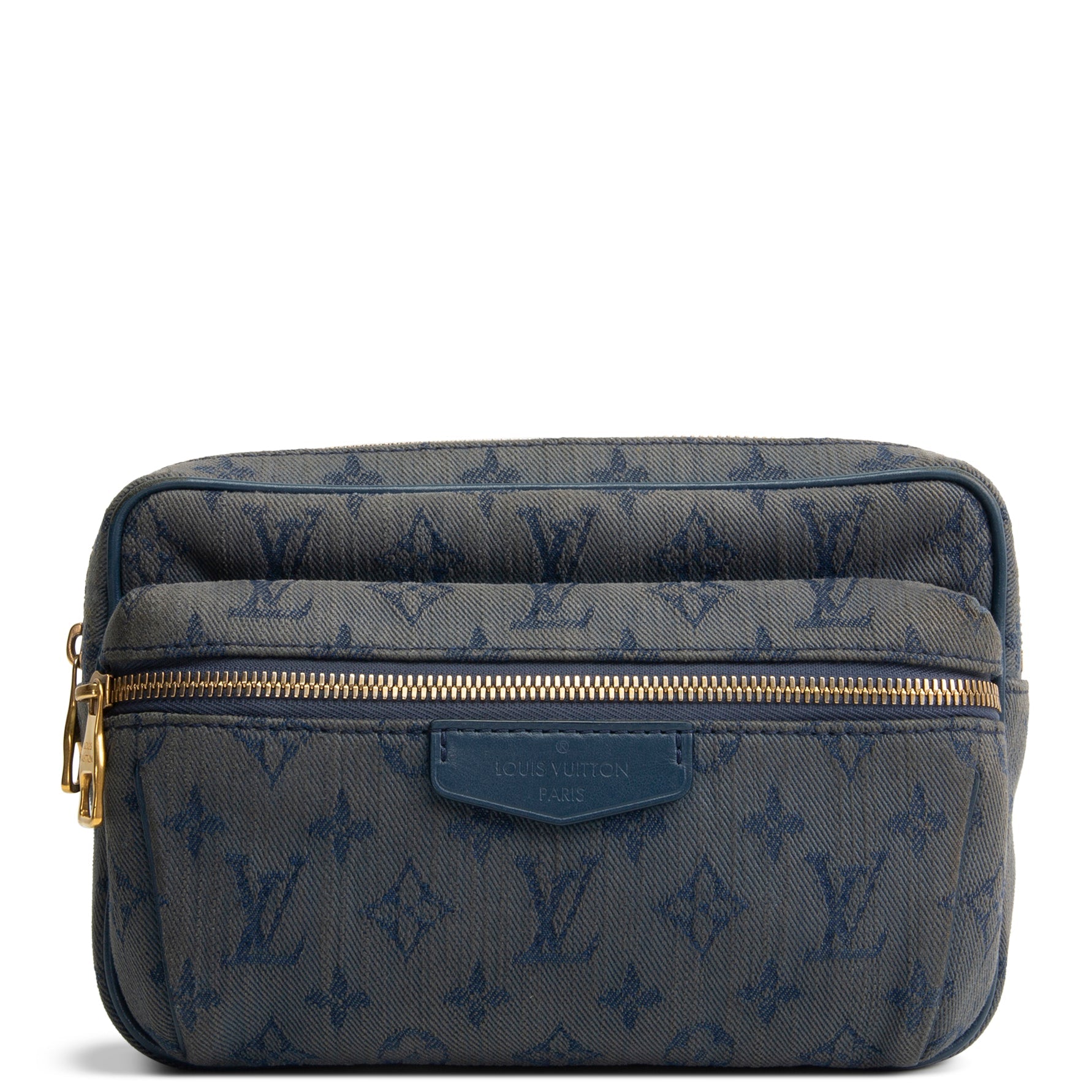 LOUIS VUITTON Denim Monogram Outdoor Bumbag