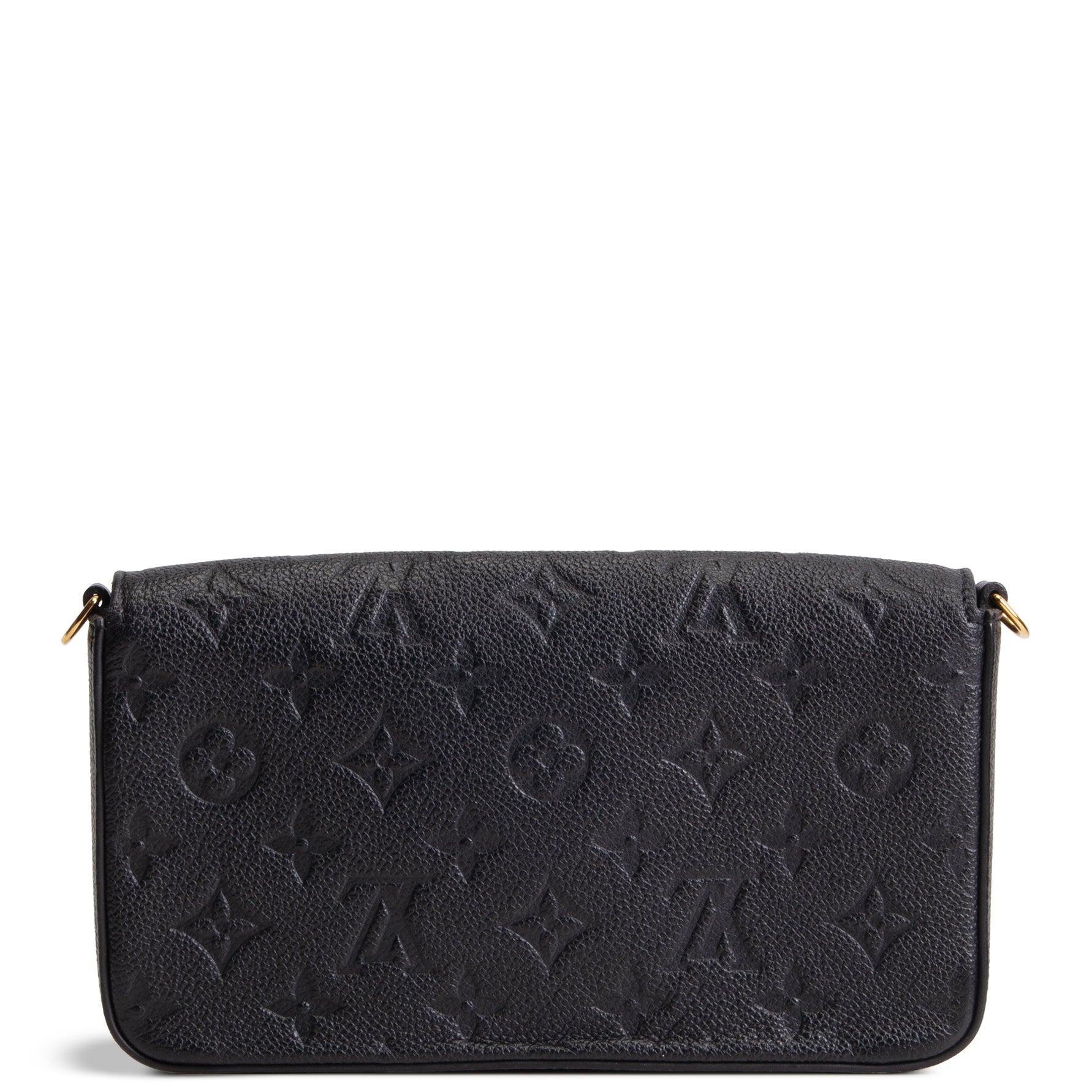 LOUIS VUITTON Felicie Pochette Empreinte - Black OUTLET FINAL SALE
