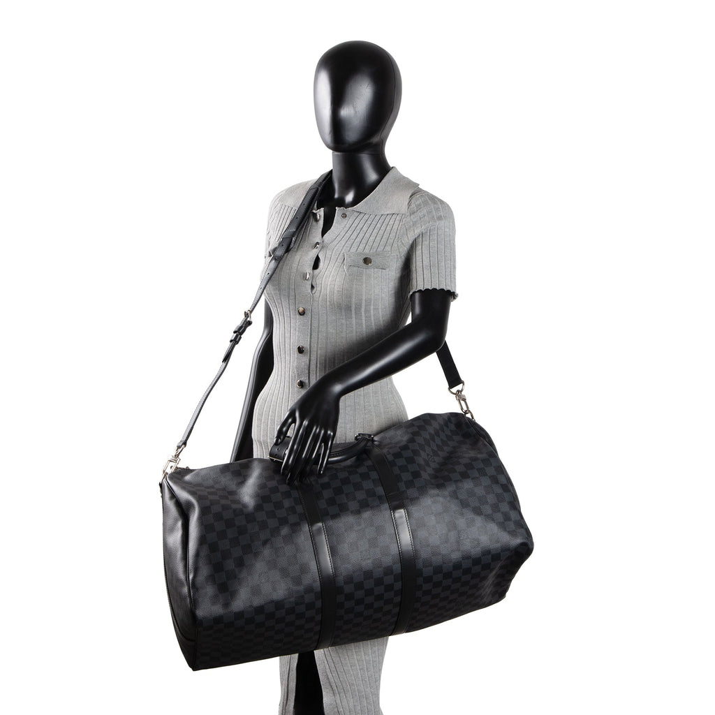 LOUIS VUITTON Danier Graphite Keepall 55