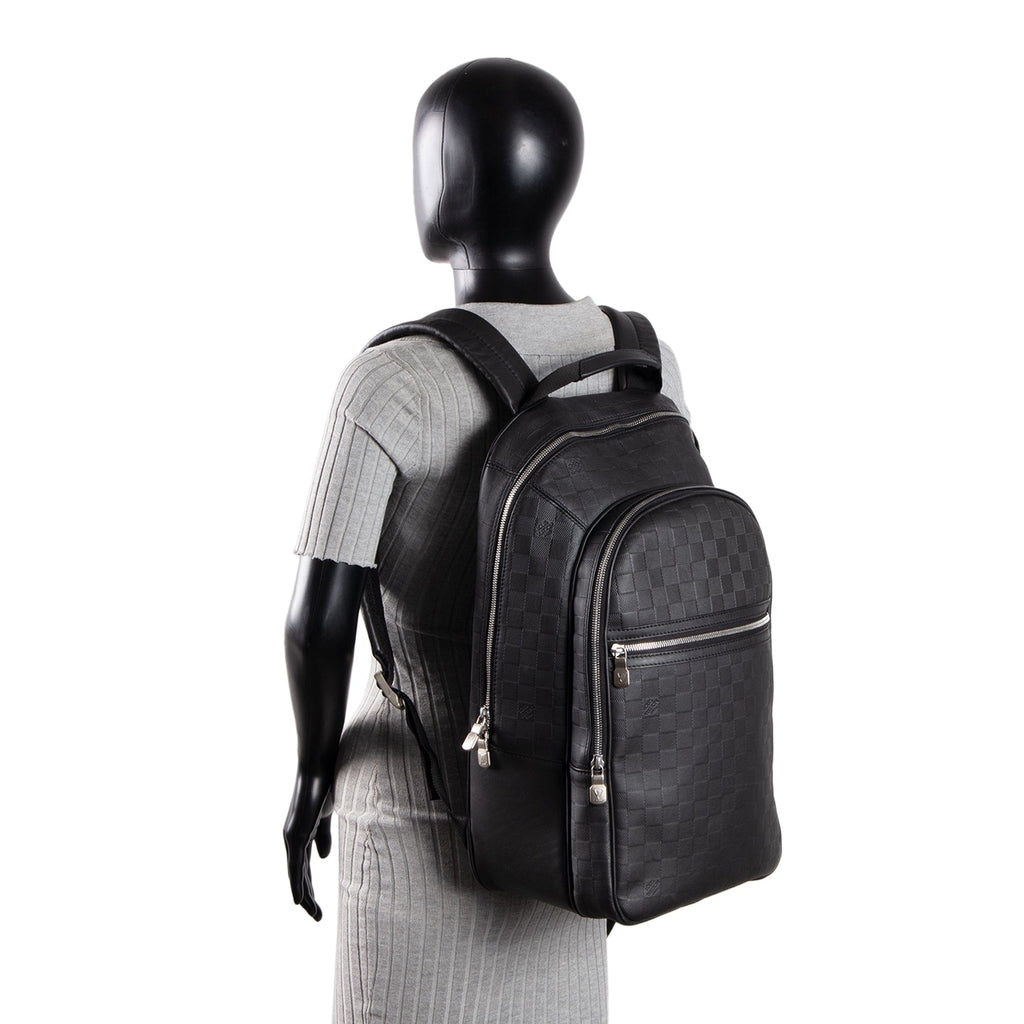 LOUIS VUITTON Damier Infini Michael Backpack - Black