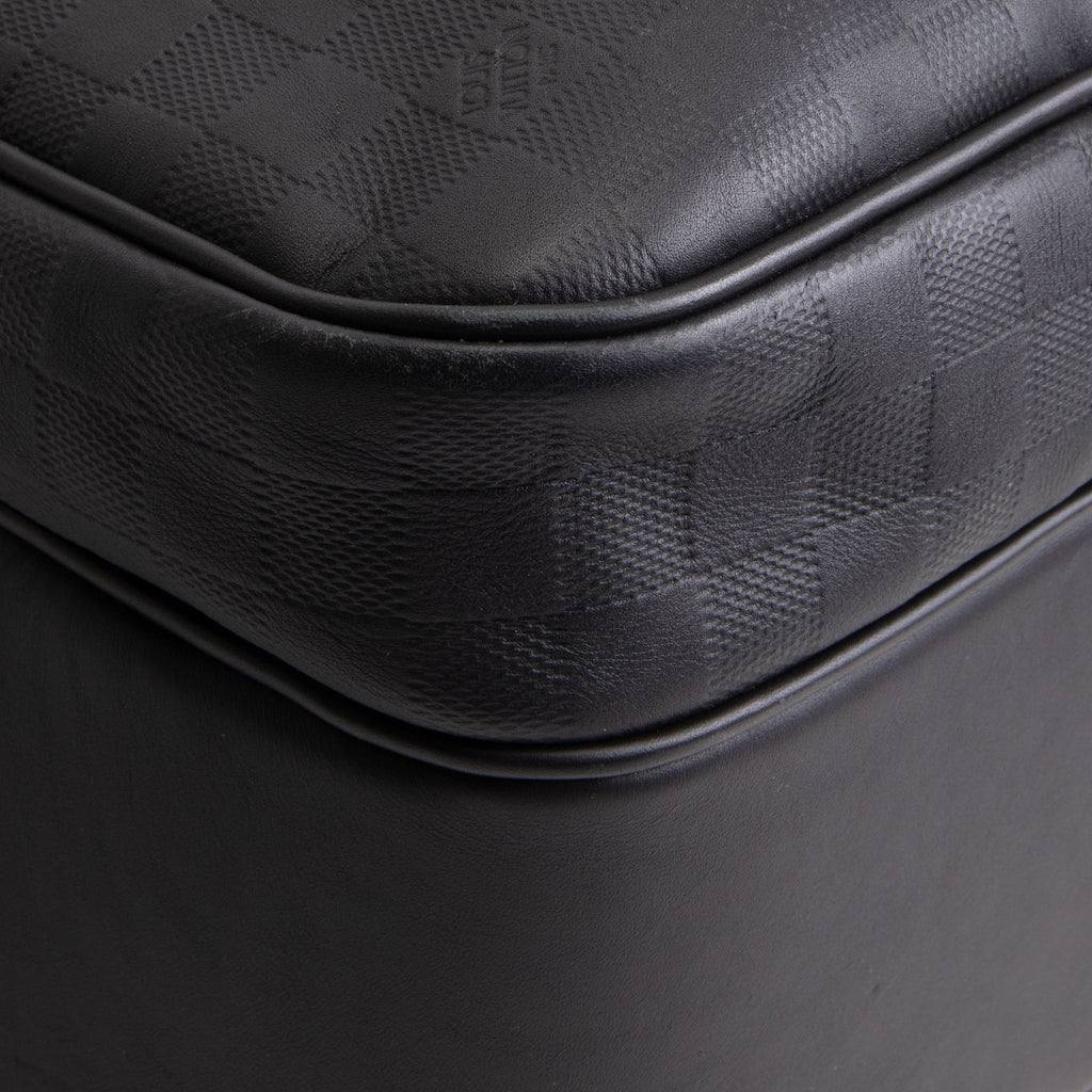 LOUIS VUITTON Damier Infini Michael Backpack - Black