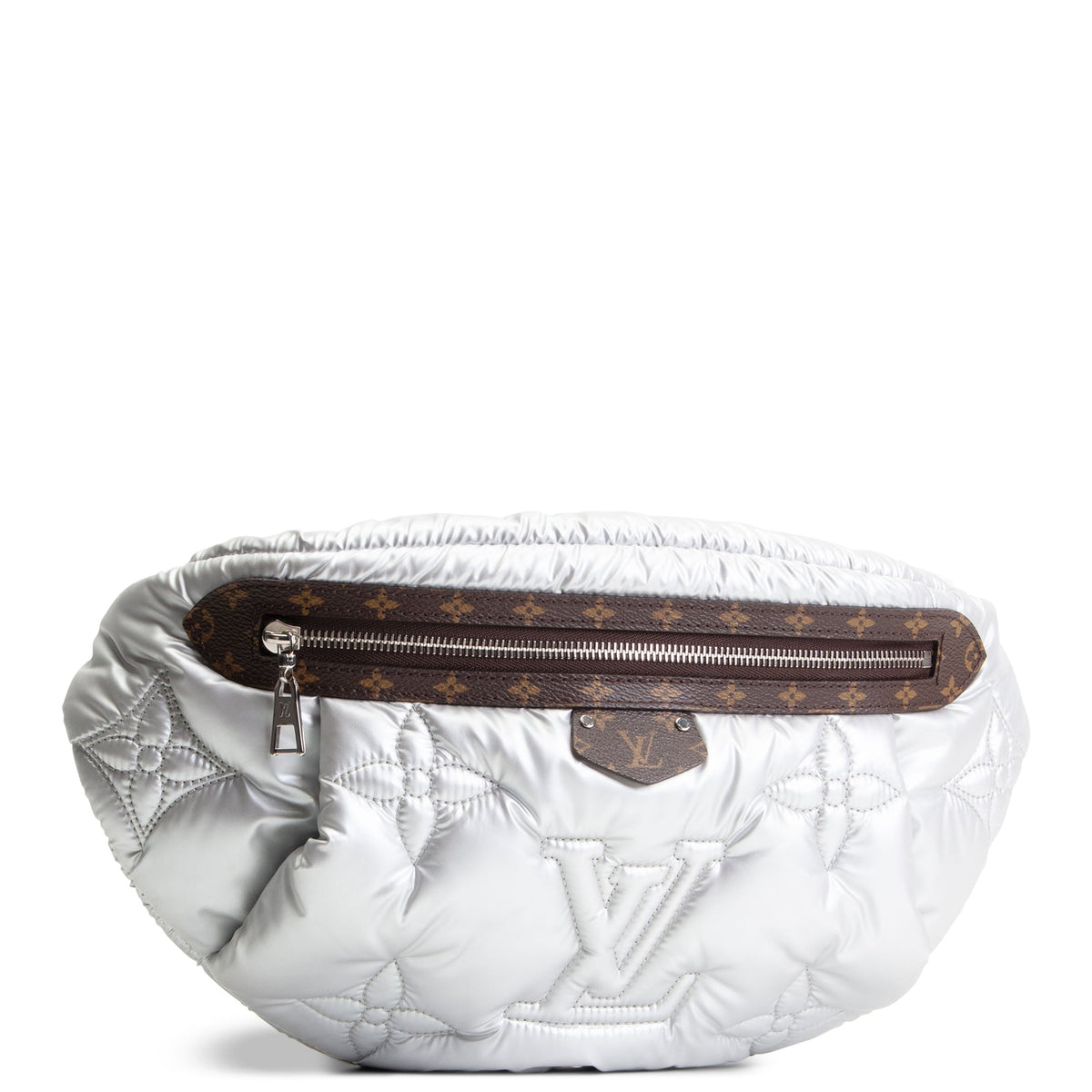 LOUIS VUITTON Pillow High Rise Bumbag - Metallic Silver