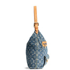 LOUIS VUITTON Monogram Denim Baggy GM - Blue