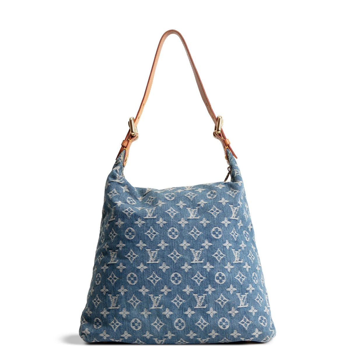 LOUIS VUITTON Monogram Denim Baggy GM - Blue