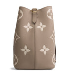 LOUIS VUITTON Giant Empreinte Monogram Neonoe MM - Bicolor Turtledove