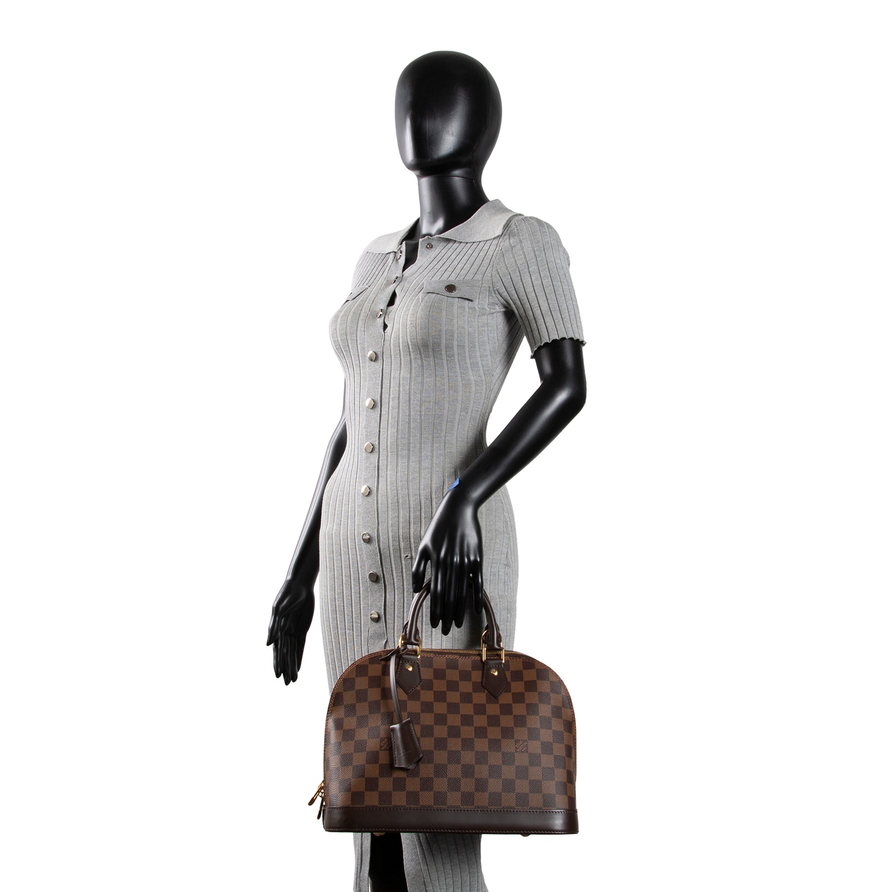 LOUIS VUITTON Damier Ebene Alma PM